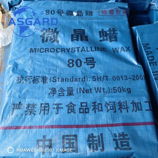 Ceresin Wax 70 75 80 B Type Microcrystalline Wax for Rubber Protective