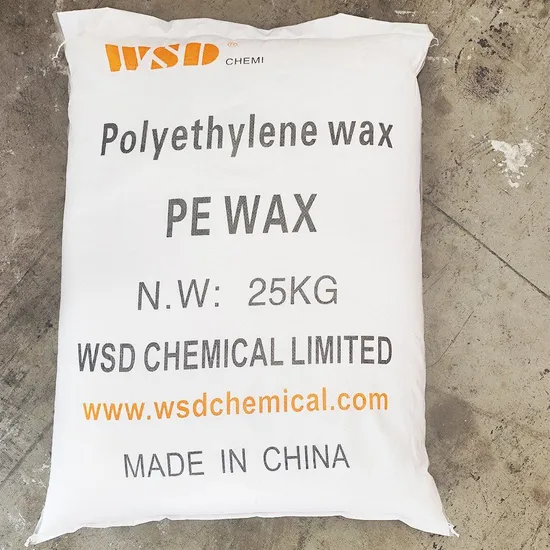 Plastic Lubricant PE Wax China Supplier Polyethylene Wax for PVC Pipe 