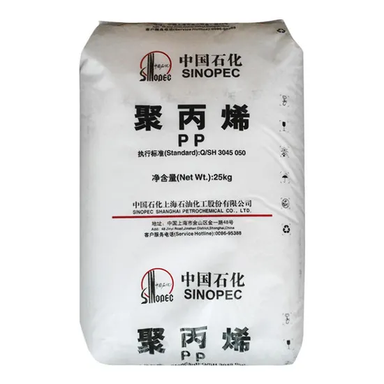 Homopolymer/ Copolymer Raw Materials Sinopec Brand 100% New Virgin PP Polypropylene Granules for Injection Molding 
