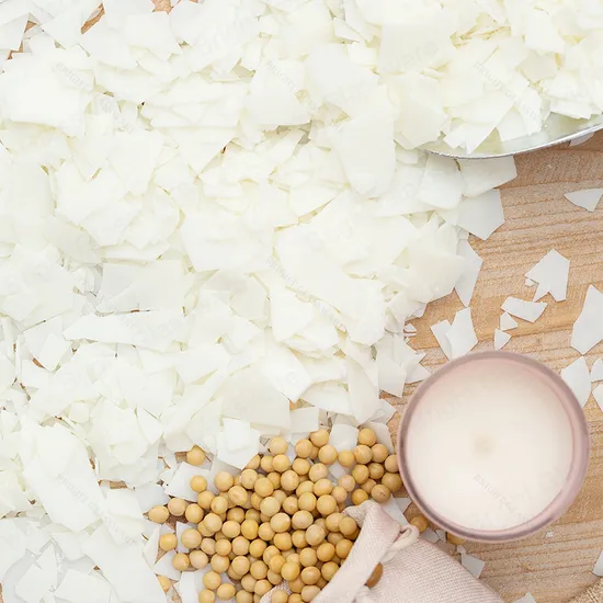 Wholesale DIY Scented Candles Raw Material 100% Pure Soy Wax 