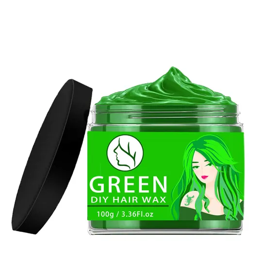 OEM Wholesale Dye Hair Temporary Hair Green Color Wax 
