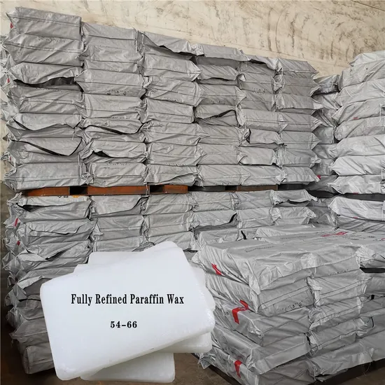 Refined Paraffin Wax 58 60 for Candle Making White CAS Food Plate Solid Health Pearls Material Origin Oil Column Forms Scale ISO 
