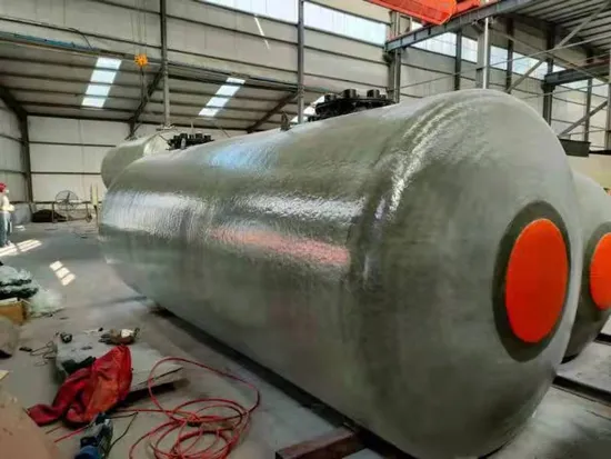 Sinopec Supplier Underground Fuel Storage Tank 