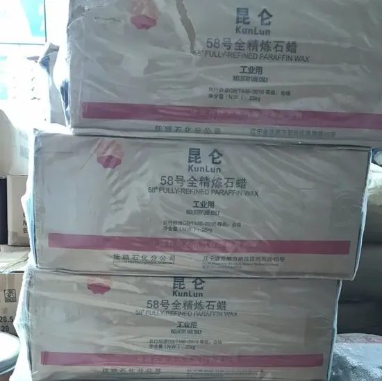 Kunlun Fully/Semi Refined Paraffin Wax 58