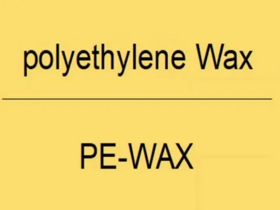 Powdered Polyethylene Wax / Release Agent PE Wax. 